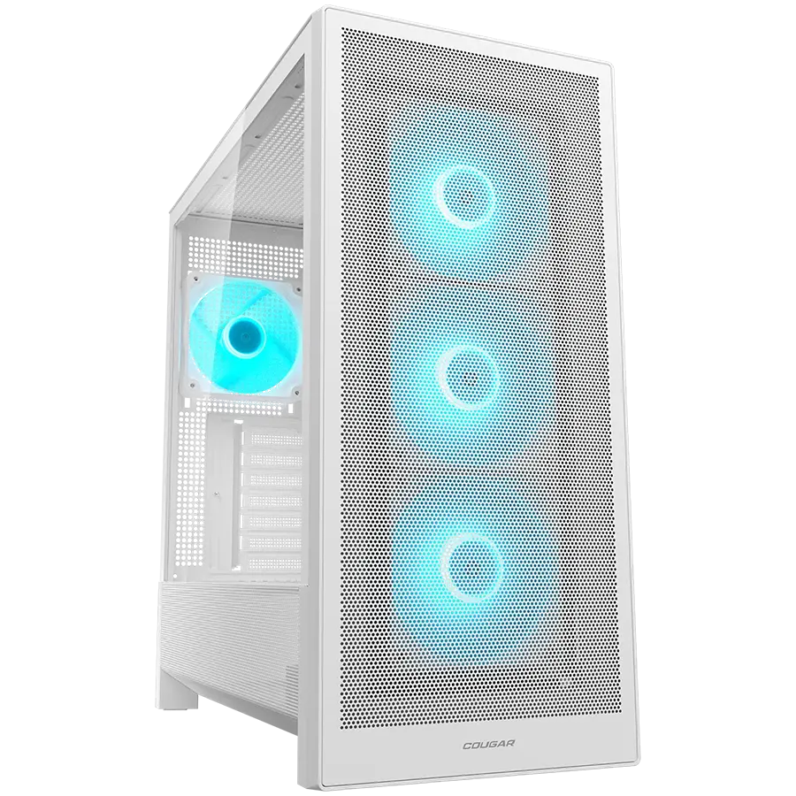 COUGAR MX230 RGB PC Case, Mid Tower, White