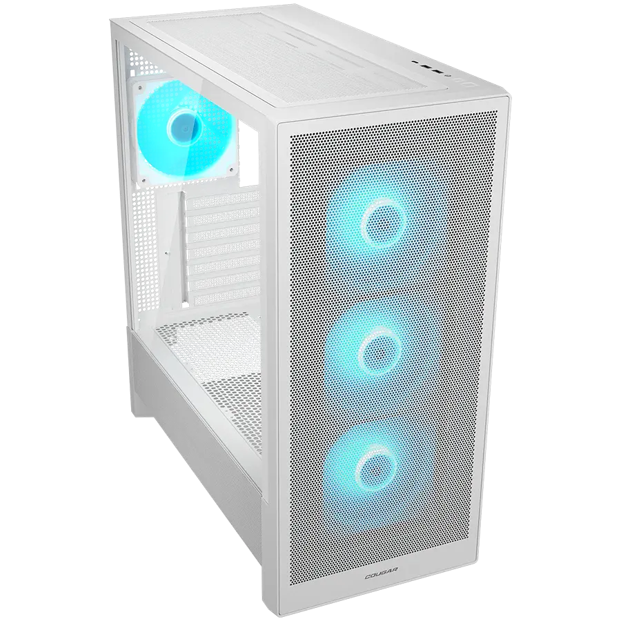COUGAR MX230 RGB PC Case, Mid Tower, White - image 1
