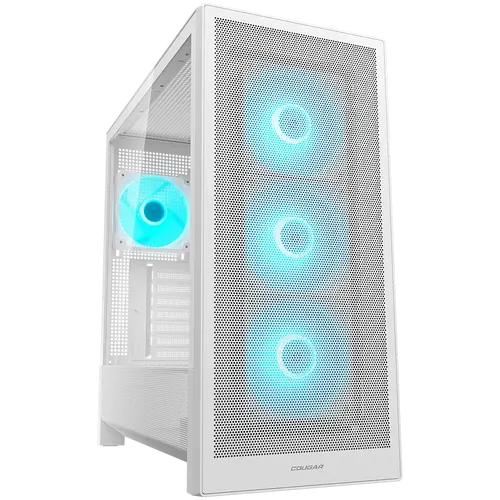 COUGAR MX230 RGB PC Case, Mid Tower, White
