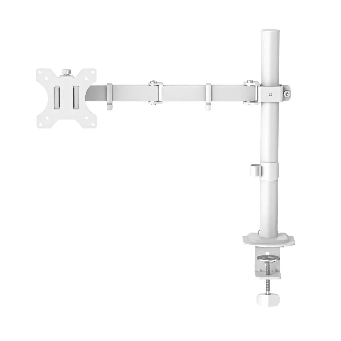 HAMA Стойка за монитор за бюро ( 13" - 35"), регулируема, 2 рамена,12кг, бял - image 1