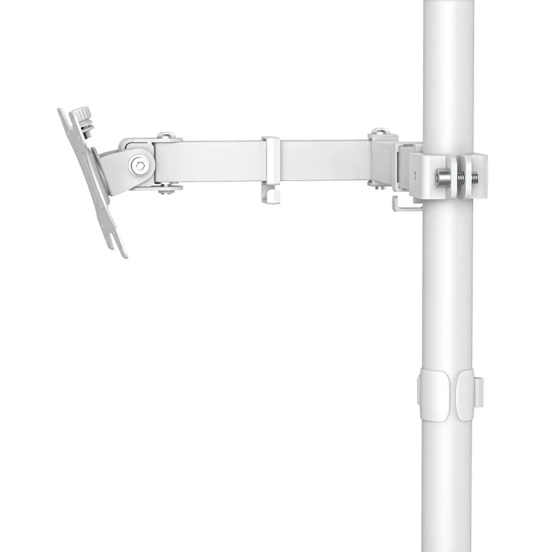 HAMA Стойка за монитор за бюро ( 13" - 35"), регулируема, 2 рамена,12кг, бял - image 5
