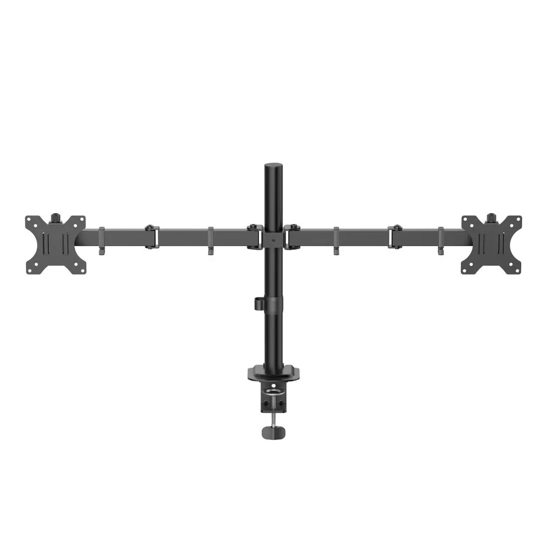 HAMA Стойка за 2 монитора за бюро, регулируема, 13" - 35", 12 кг, Черна - image 1