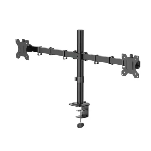 HAMA Suport pentru 2 monitoare de birou, reglabil, 13" - 35", 12 kg, Negru - 1