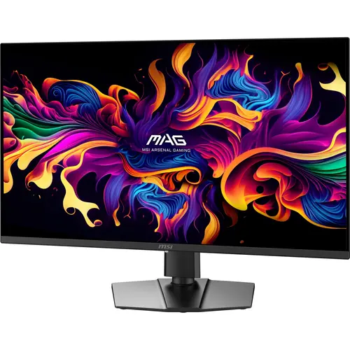Монитор, MSI MAG 322UP QD-OLED E16 Gaming Monitor, 31.5", 0.03ms, 165Hz, 3840x2160, G-SYNC, AMD FreeSync Premium Pro, AI Vision, Console Mode, ClearMR 10000, HDR True Black 400, Type-C(15W PD), DP(1.4a), 2xHDMI(2.1), Pivot, Heigh Adj., VESA 100, Black, 7.7kg - image 1