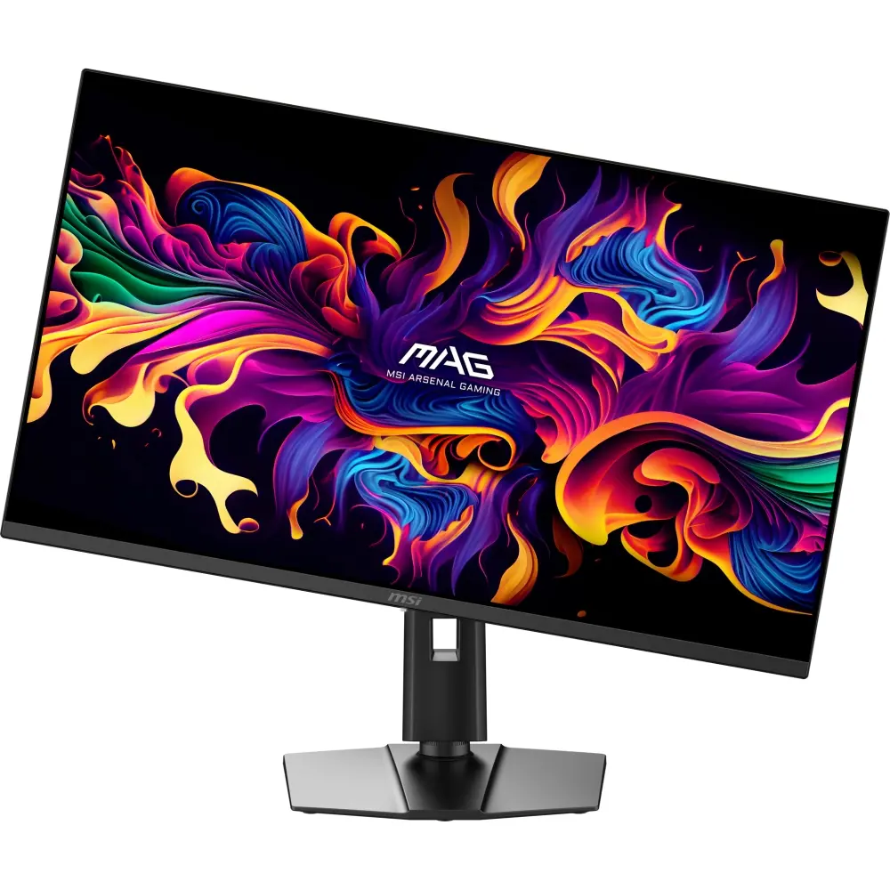Монитор, MSI MAG 322UP QD-OLED E16 Gaming Monitor, 31.5", 0.03ms, 165Hz, 3840x2160, G-SYNC, AMD FreeSync Premium Pro, AI Vision, Console Mode, ClearMR 10000, HDR True Black 400, Type-C(15W PD), DP(1.4a), 2xHDMI(2.1), Pivot, Heigh Adj., VESA 100, Black, 7.7kg - image 3