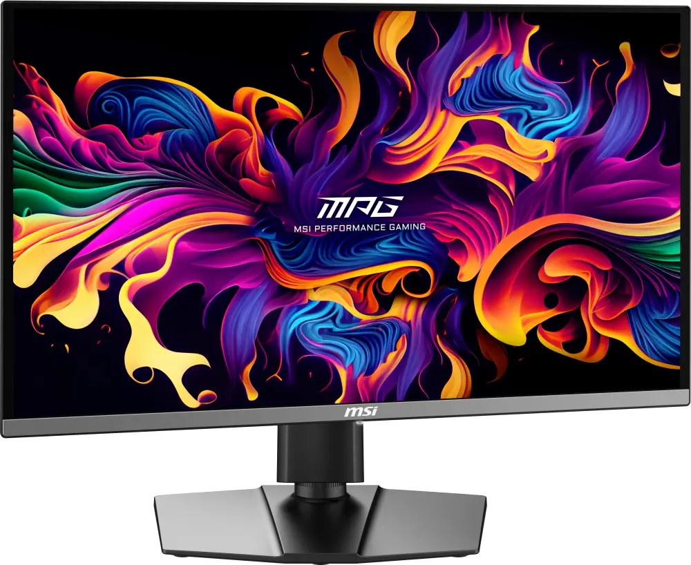 Монитор, MSI MPG 272URX QD-OLED Gaming Monitor, 26.5", 0.03ms, 240Hz, 3840x2160, G-SYNC, AMD FreeSync Premium Pro, AI Vision, Console Mode, ClearMR 13000, HDR True Black 400, Type-C(98W PD), DP(2.1a), 2xHDMI(2.1), USB Hub, Pivot, Heigh Adj., VESA, Black, 8.1kg - image 2