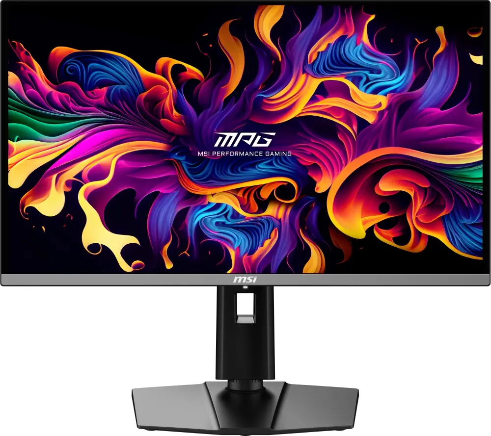 Монитор, MSI MPG 272URX QD-OLED Gaming Monitor, 26.5", 0.03ms, 240Hz, 3840x2160, G-SYNC, AMD FreeSync Premium Pro, AI Vision, Console Mode, ClearMR 13000, HDR True Black 400, Type-C(98W PD), DP(2.1a), 2xHDMI(2.1), USB Hub, Pivot, Heigh Adj., VESA, Black, 8.1kg - image 4