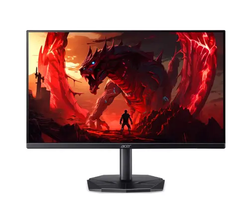 Monitor, Acer Nitro KG240YP0bi, 23.8'' FHD (1920X1080), VA, 144Hz, 100M:1, 250nits, 4ms (GTG)/1ms (VRB), 99% sRGB, VGA, HDMI, FreeSync, ZeroFrame - 1