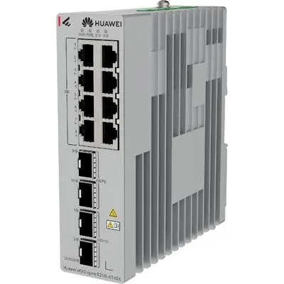 Комутатор Huawei S210I-8T4SX,8x1G, 2x10G SFP+,2x1G SFP,L2 индустриален