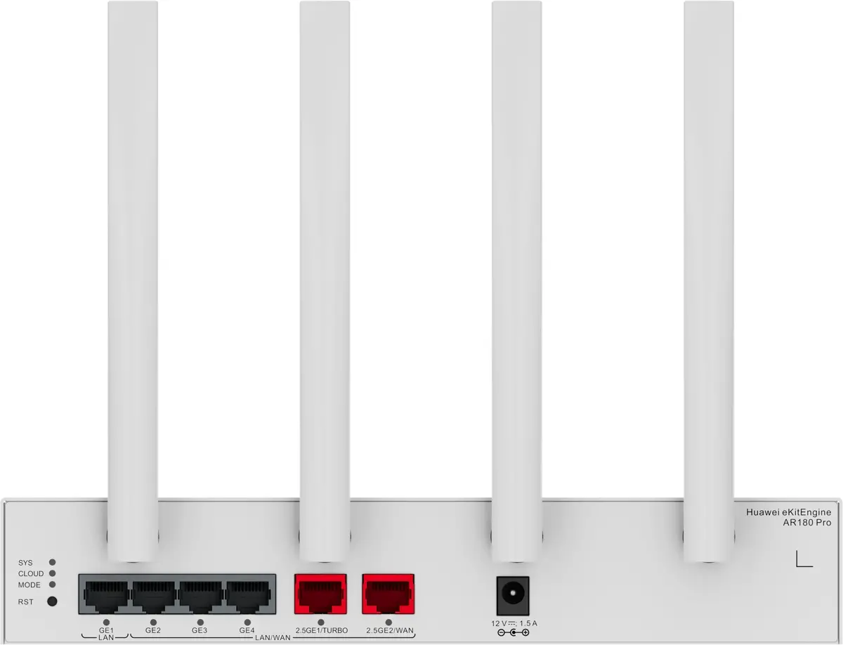 Безжичен рутер Huawei AR180Pro, BE3600,WiFi7,WAN 2x2.5G,LAN 4x1G,VPN,5xWAN,рак - image 1