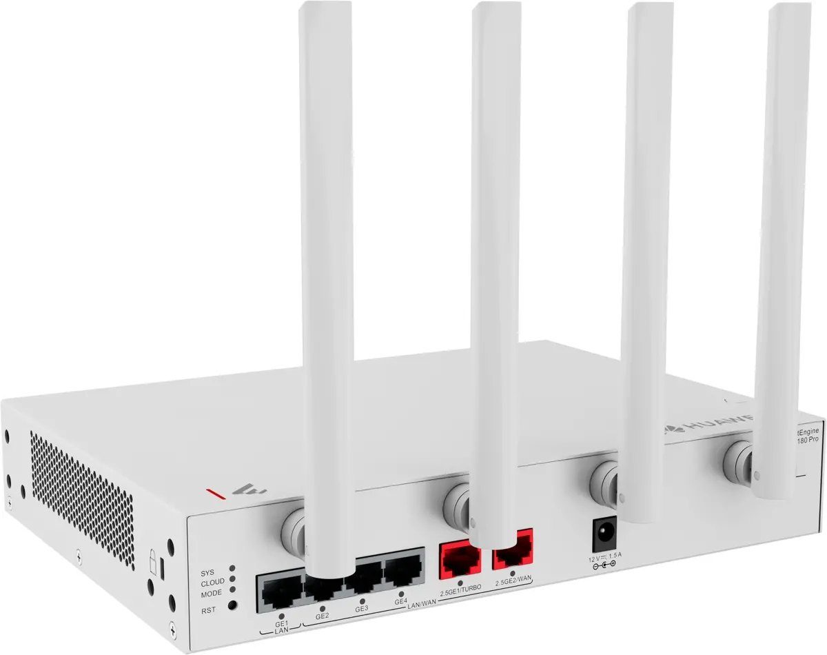 Безжичен рутер Huawei AR180Pro, BE3600,WiFi7,WAN 2x2.5G,LAN 4x1G,VPN,5xWAN,рак - image 3