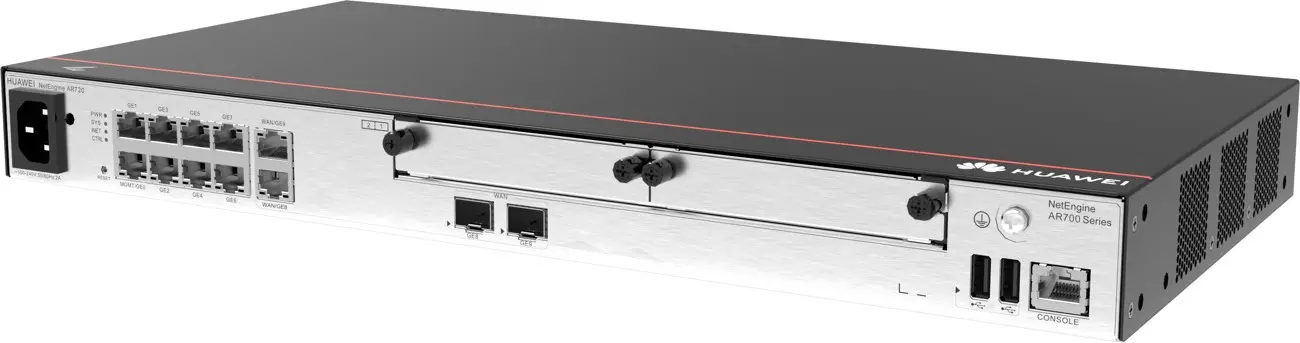 Рутер Huawei AR720, 2x1G WAN Combo, 8x1G LAN, VPN, рак