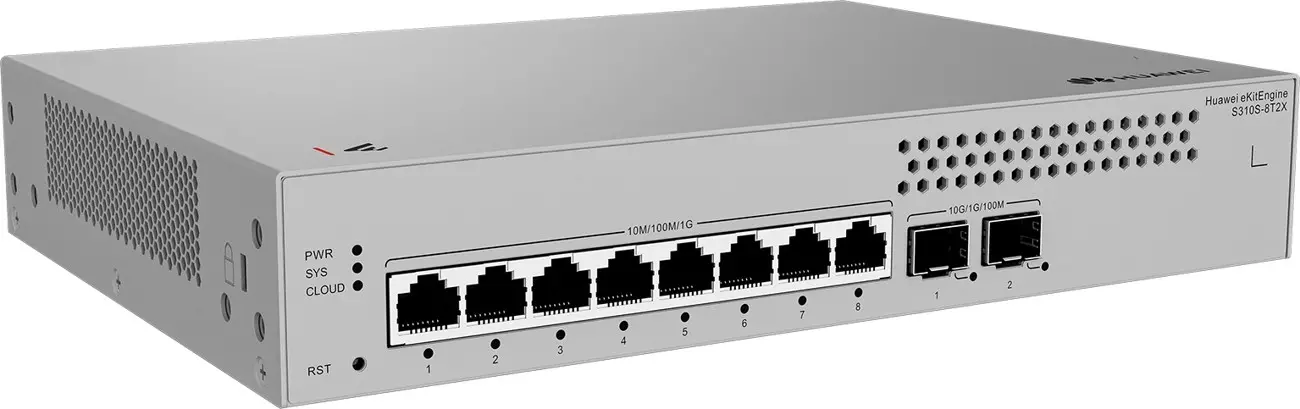 Комутатор Huawei S310S-8T2X, 8x1G, 2x10G SFP+ - image 1