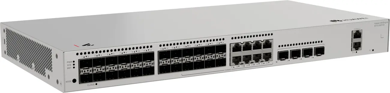 Комутатор Huawei S310-24ST4X, 24x1G SFP, 4x10G SFP+, L2+ - image 1