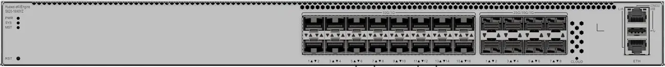 Комутатор Huawei S620-16X8YZ, 16x10G SFP+, 8x25G SFP28, expansion card slot, L3 - image 3