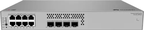 Комутатор Huawei S310S-8P4JX, 8x1G POE+, 2x10G SFP+, 2x2.5G SFP,128W, L2+ - image 3