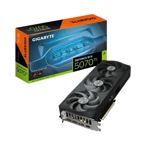 Видео карта, Gigabyte GeForce RTX 5070 Ti 16GB GDDR7 Eagle OC SFF
