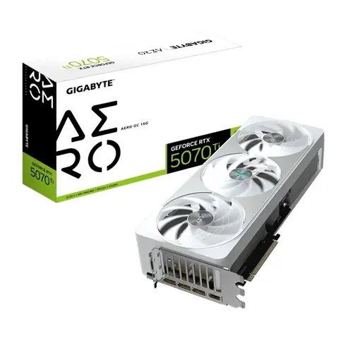Placă video, Gigabyte GeForce RTX 5070 Ti 16GB GDDR7 Aero OC - 1