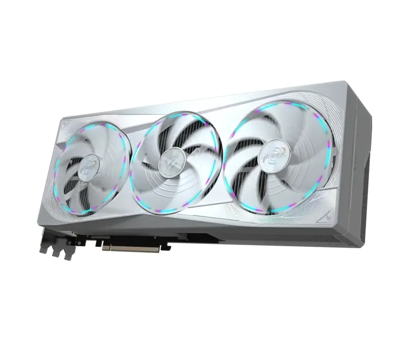 Placă video, Gigabyte Aorus GeForce RTX 5080 16GB GDDR7 Master Ice - image 5