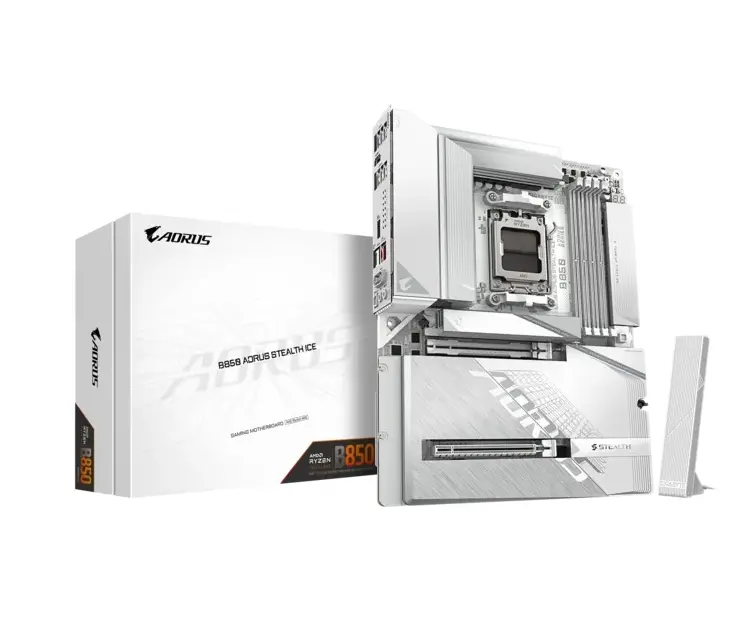 Дънна платка, Gigabyte B850 Aorus Stealth Ice