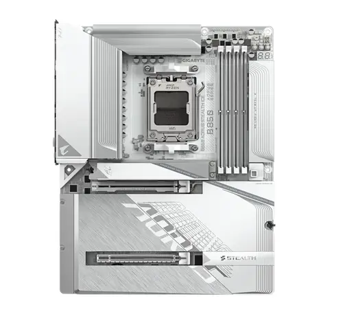Дънна платка, Gigabyte B850 Aorus Stealth Ice - image 1