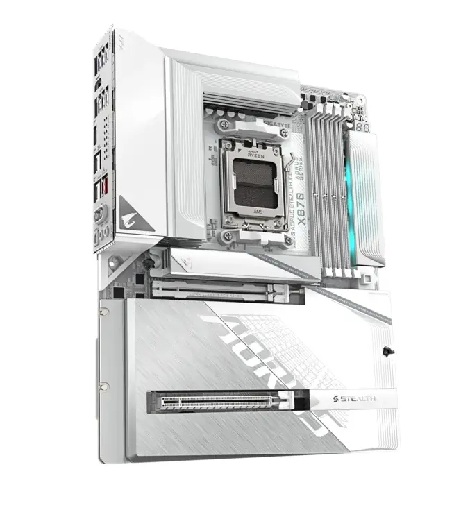 Дънна платка, Gigabyte X870E Aorus Stealth Ice - image 3
