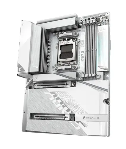 Дънна платка, Gigabyte X870E Aorus Stealth Ice - image 4