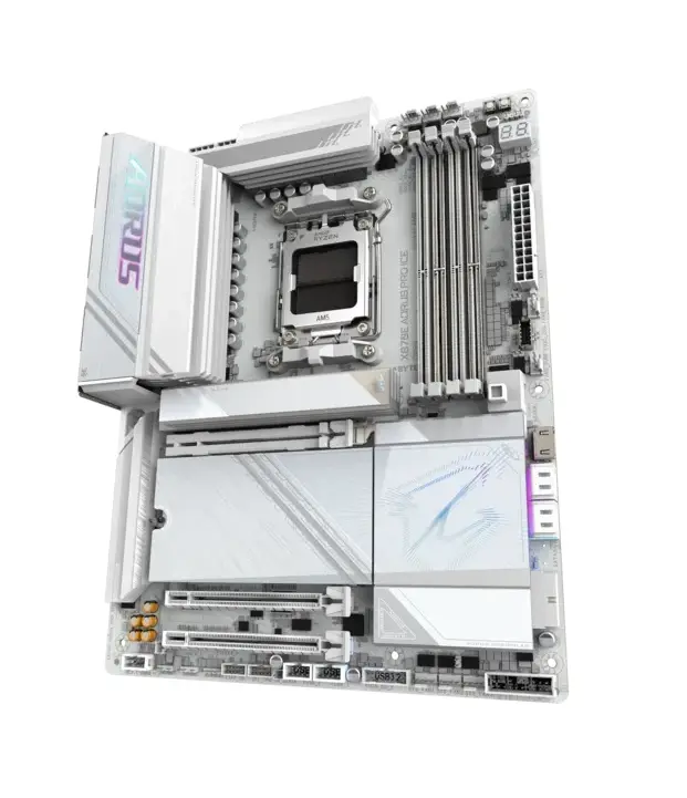 Дънна платка, Gigabyte X870E Aorus Pro Ice - image 3