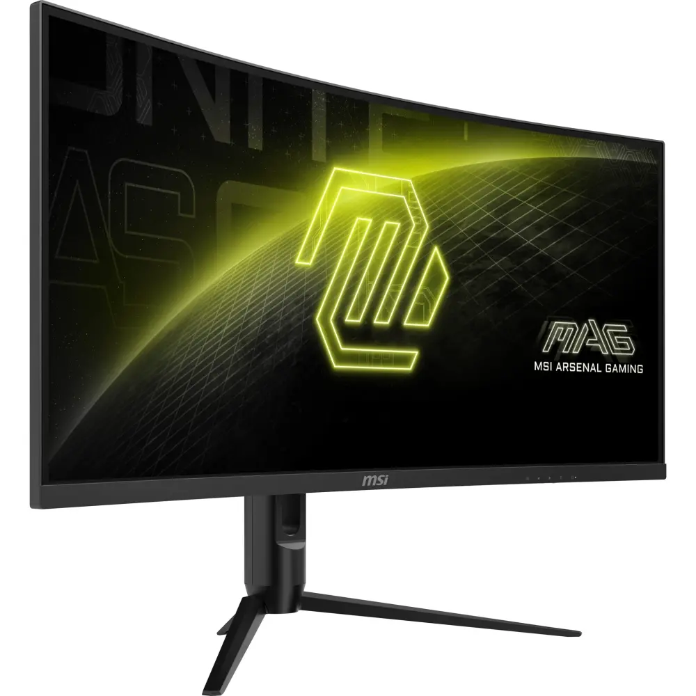 Монитор, MSI MAG 342CQR E2 Gaming Monitor, 34", 1ms, 180Hz Curve 1500R VA, 3440x1440, AMD FreeSyncPremium, AI Vision, Console Mode, HDR Ready, 300nits AG, 1.07B, 3000:1, 100M:1, DP(1.4a), 2xHDMI(2.0b), Headphone out, Pivot, Heigh Adj., VESA 75, Black, 6.95kg - image 6