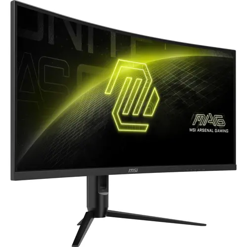 Монитор, MSI MAG 342CQR E2 Gaming Monitor, 34", 1ms, 180Hz Curve 1500R VA, 3440x1440, AMD FreeSyncPremium, AI Vision, Console Mode, HDR Ready, 300nits AG, 1.07B, 3000:1, 100M:1, DP(1.4a), 2xHDMI(2.0b), Headphone out, Pivot, Heigh Adj., VESA 75, Black, 6.95kg - image 6