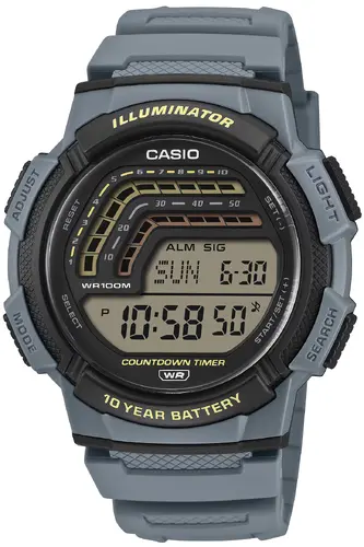 Ανδρικό ρολόι Casio - WS-1800-2AVEF - 1