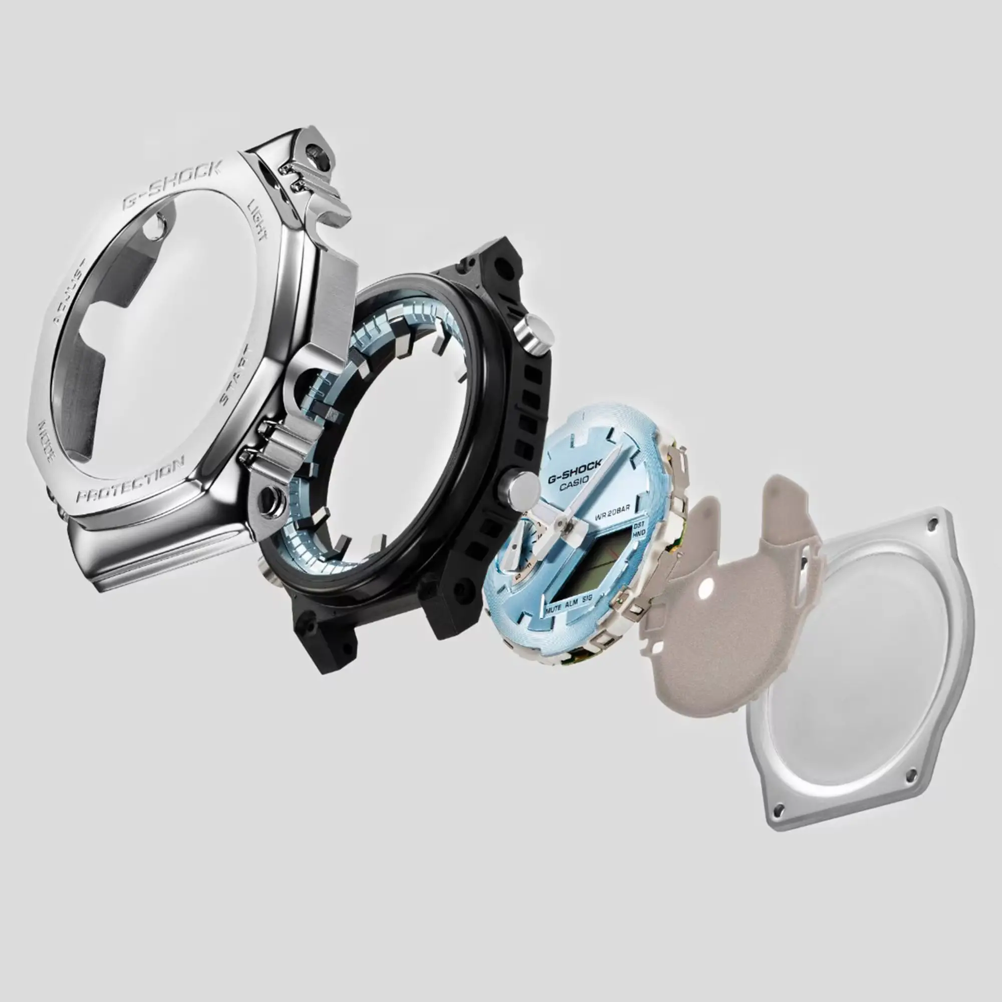 Ceas bărbătesc Casio G-Shock - GM-2110D-8AER - image 1