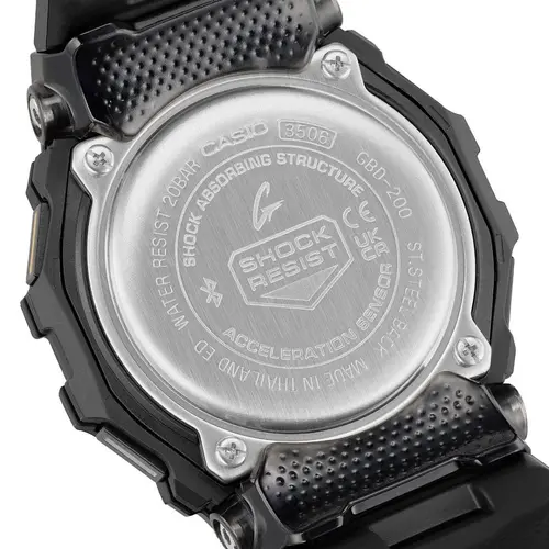 Ανδρικό ρολόι Casio G-Shock G-Squad - GBD-200-1A1ER - 2