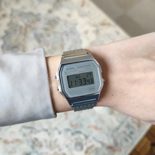 Мъжки часовник Casio Vintage - A158WEM-7EF - image 2