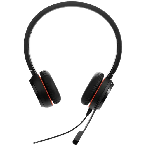 JABRA Evolve 20 SE, Stereo MS, USB C/A adapter, Leather - image 1