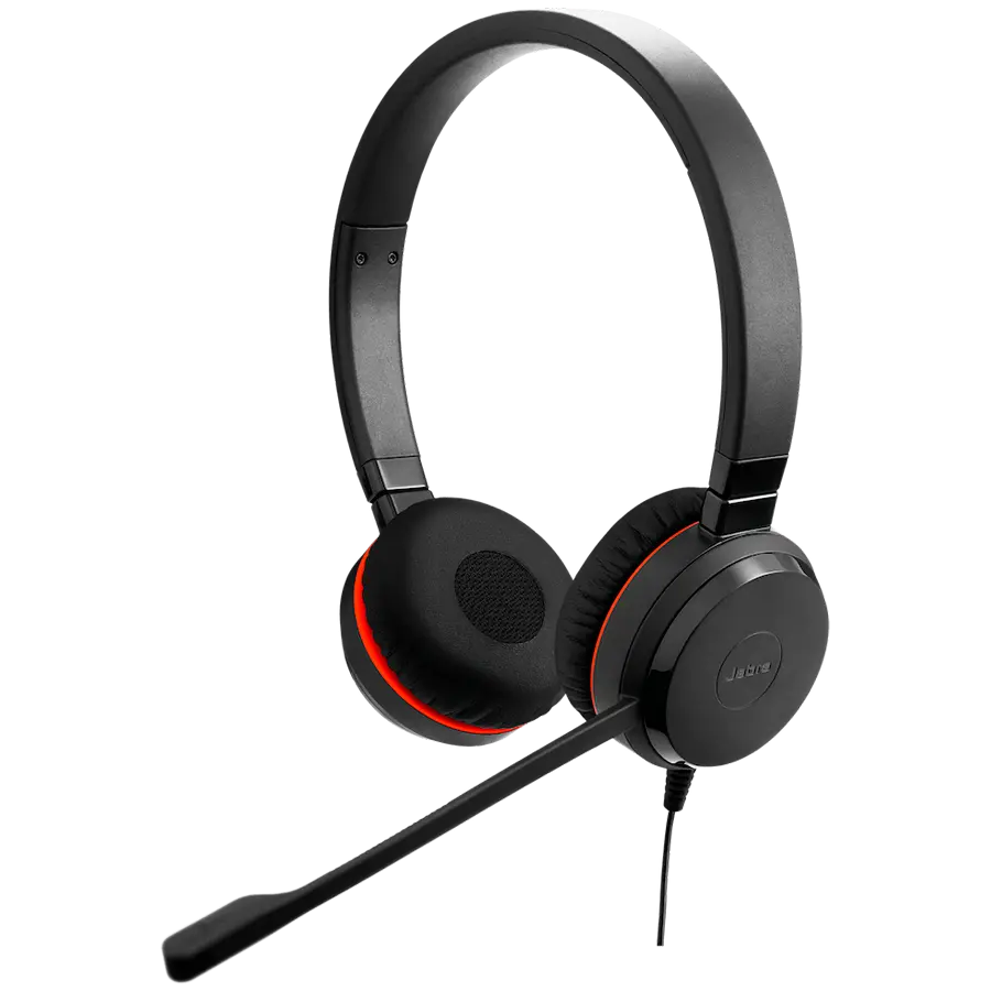 JABRA Evolve 20 SE, Stereo MS, USB C/A adapter, Leather - image 2