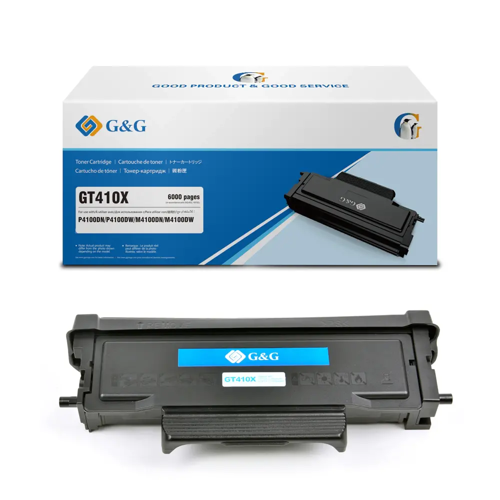 КАСЕТА ЗА ЛАЗЕРНИ ПРИНТЕРИ G&G P4100DN/P4100DW/M4100DN/M4100DW - HIGH CAPACITY - Black - PN GT410X - G&G