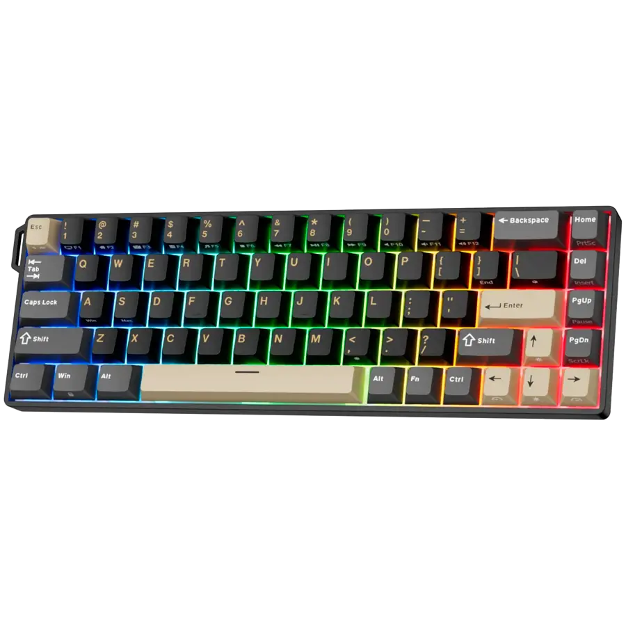 ROYAL KLUDGE RK68 HE Phantom Gaming Keyboard Mint switch - image 2