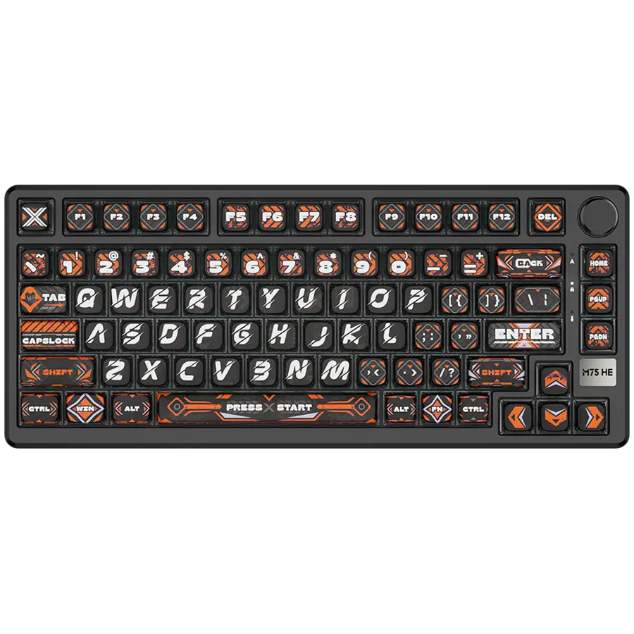 ROYAL KLUDGE RKM75 HE Hephaestus Gaming Keyboard Mint switch - image 1