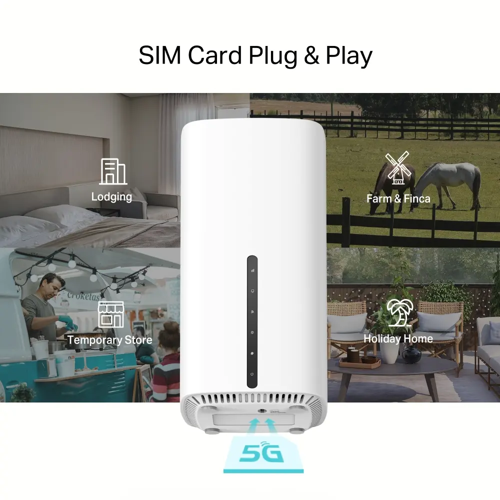 Безжичен рутер TP-LINK Archer NX200, 5G AX1800, WIFI6, 3x1Gbt.порта, слот за SIM - image 6
