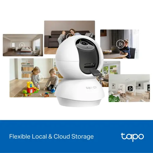 Камера TP-Link Tapo C250, Pan/Tilt AI AI домашна охранителна Wi-Fi камера - image 10