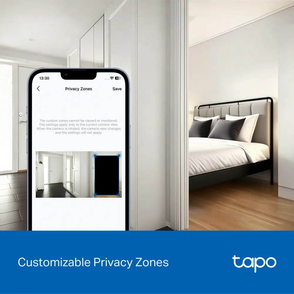 Камера TP-Link Tapo C250, Pan/Tilt AI AI домашна охранителна Wi-Fi камера - image 8