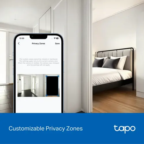 Камера TP-Link Tapo C250, Pan/Tilt AI AI домашна охранителна Wi-Fi камера - image 8