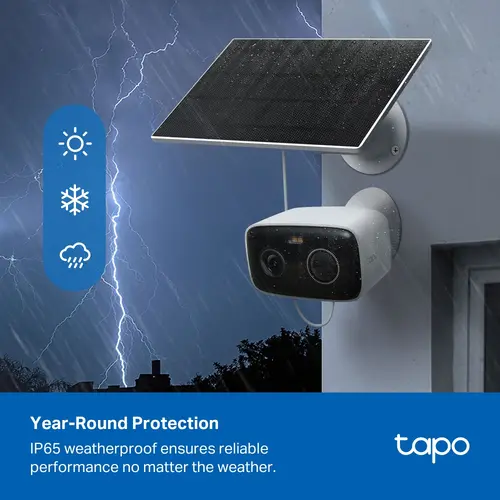 Камера TP-Link Tapo C400 KIT, включва 1бр.Tapo C400 и1бр.соларен панел - image 5