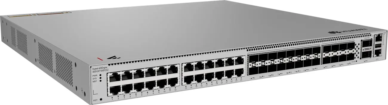 Комутатор Huawei S620-24T16X8Y2CZ,24x1G,16x10G SFP+,8x25G SFP28,QSFP28,L3 - image 1