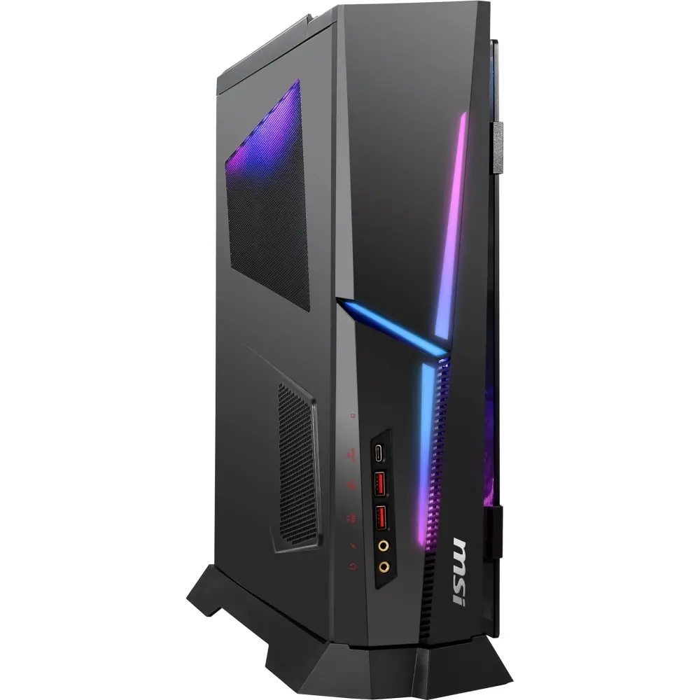 Настолен компютър, MSI MPG TRIDENT AS AI 2NVN7-102EU, Core Ultra 7 265F(20C/20T, 36M L2 Cache, up to 5.3GHz) GeForce RTX 5060 Ti SHADOW 2X PLUS 8GB GDDR7, B860, Air, 32GB (2x16GB DDR5 5600Mhz), 1TB M2 PCIe SSD, 500W 80 Plus Bronze PSU, Windows 11 Home, 10.36 Liter, 5.53kg - image 3