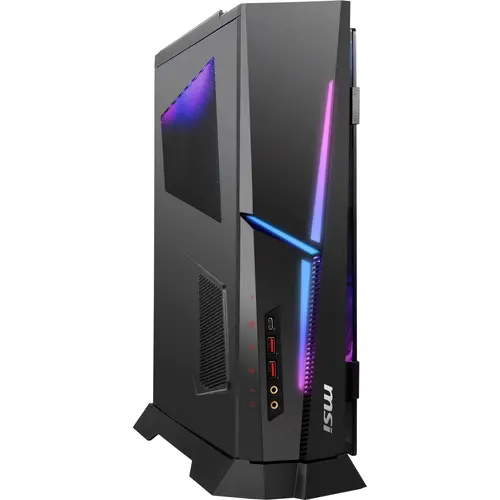 Настолен компютър, MSI MPG TRIDENT AS AI 2NVN7-102EU, Core Ultra 7 265F(20C/20T, 36M L2 Cache, up to 5.3GHz) GeForce RTX 5060 Ti SHADOW 2X PLUS 8GB GDDR7, B860, Air, 32GB (2x16GB DDR5 5600Mhz), 1TB M2 PCIe SSD, 500W 80 Plus Bronze PSU, Windows 11 Home, 10.36 Liter, 5.53kg - image 3
