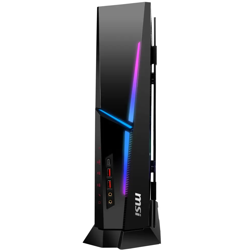 Настолен компютър, MSI MPG TRIDENT AS AI 2NVN7-102EU, Core Ultra 7 265F(20C/20T, 36M L2 Cache, up to 5.3GHz) GeForce RTX 5060 Ti SHADOW 2X PLUS 8GB GDDR7, B860, Air, 32GB (2x16GB DDR5 5600Mhz), 1TB M2 PCIe SSD, 500W 80 Plus Bronze PSU, Windows 11 Home, 10.36 Liter, 5.53kg - image 6