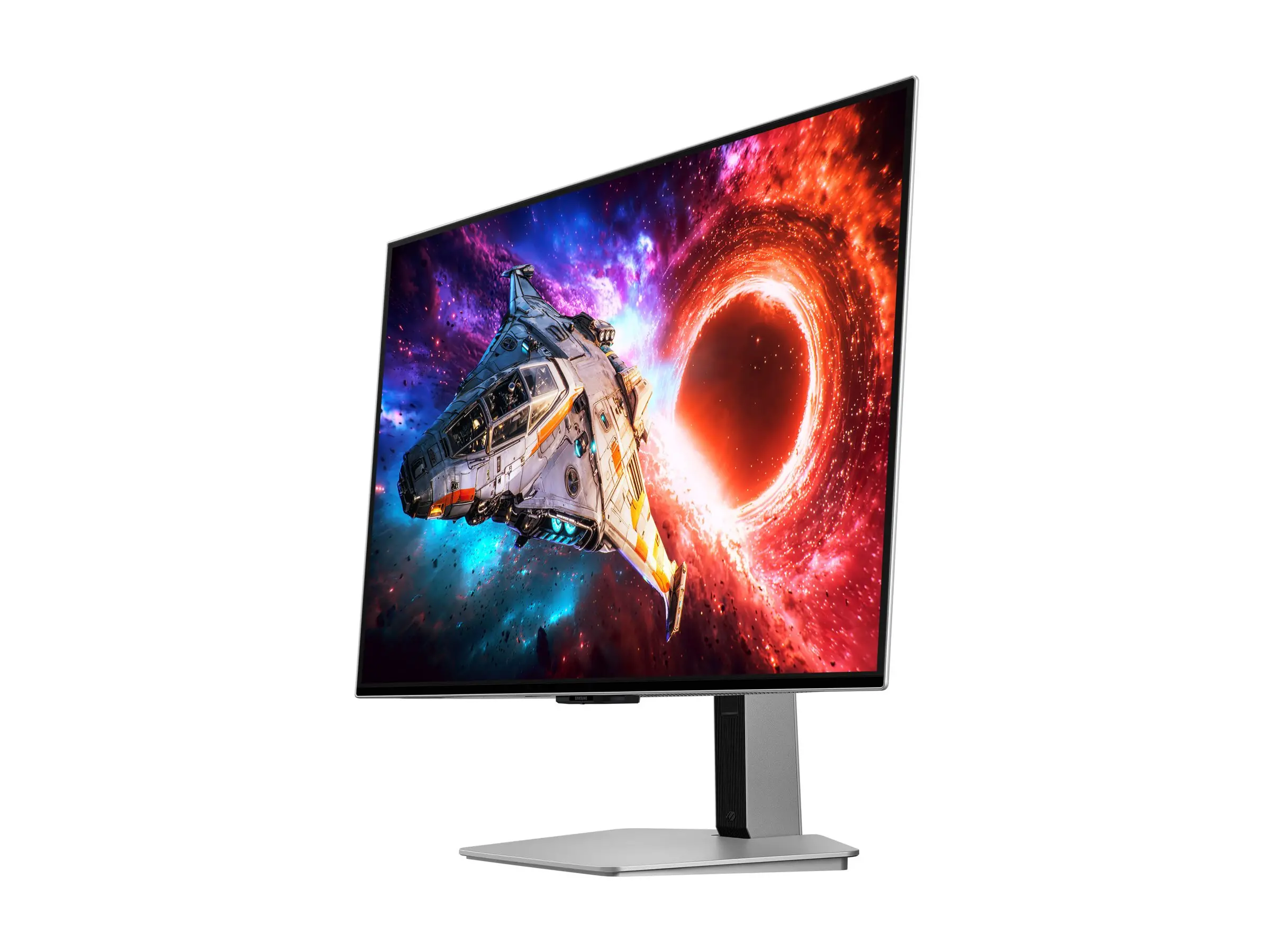 Монитор, Samsung 32'' LS32HG800SU Odyssey OLED G8 4K 3840x2160 0.03ms 240Hz Glare Free DP 2.1 (UHBR20) & USB-C (98W) Silver - image 4