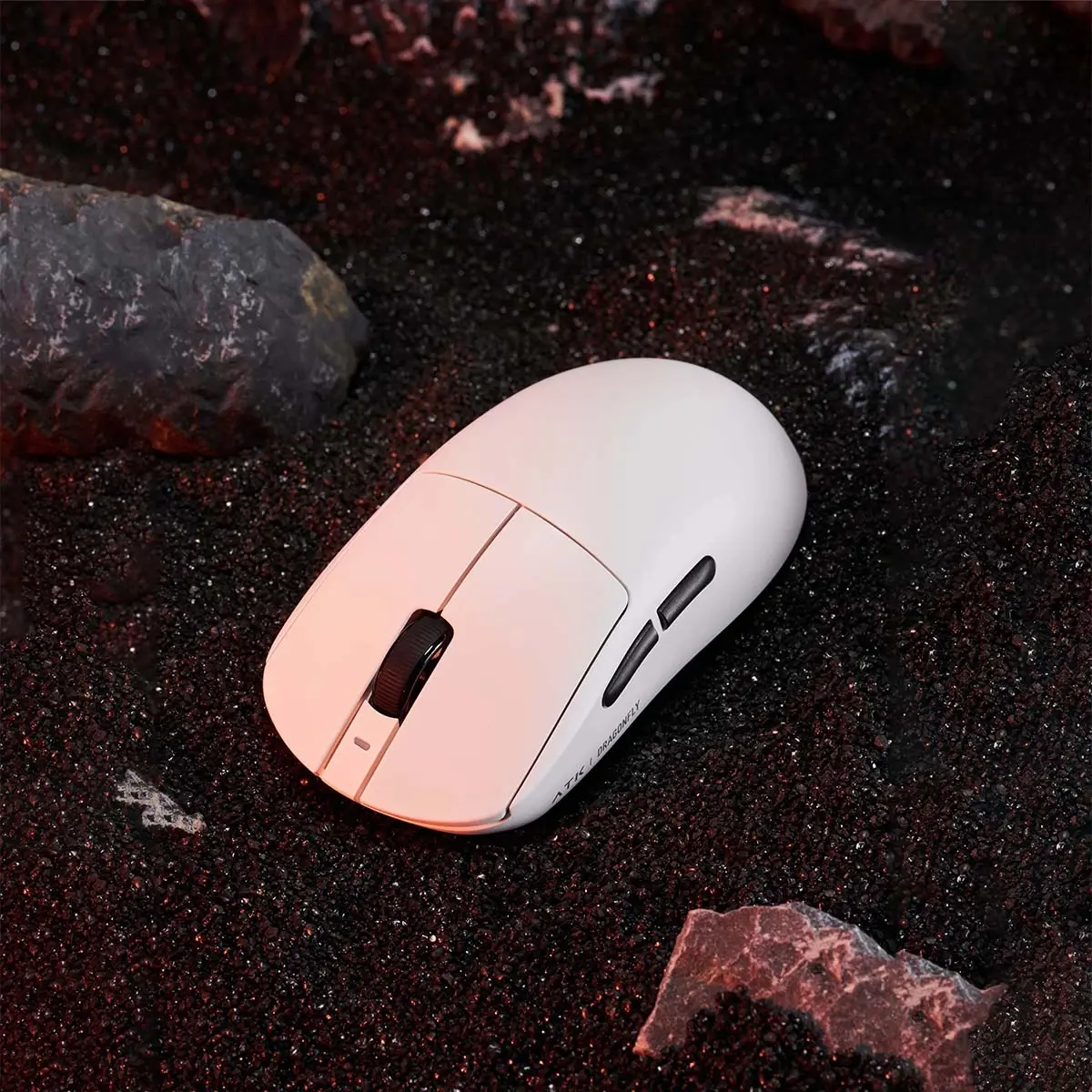 ATK професионална геймърска мишка Wireless Gaming Mouse A9 2.0 Tri-mode Nearlink - 1K, White - image 2